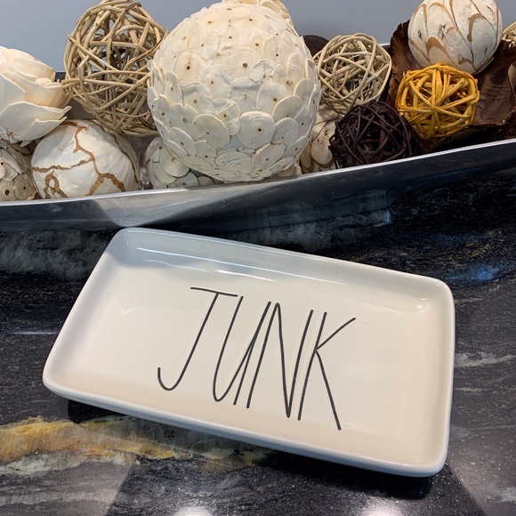 Rae Dunn Other - Rae Dunn “JUNK” Tray/Dish Size 9”x5”